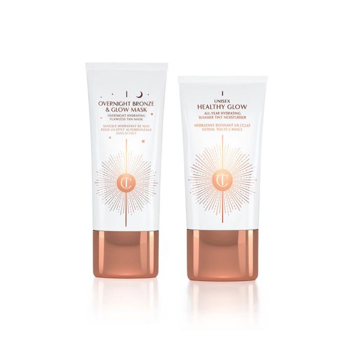 Oval tubes for Charlotte Tilburys first unisex product – #GLOWMO Unisex Healthy Glow